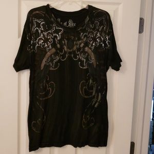 Ring of fire graphic men's T in size XL